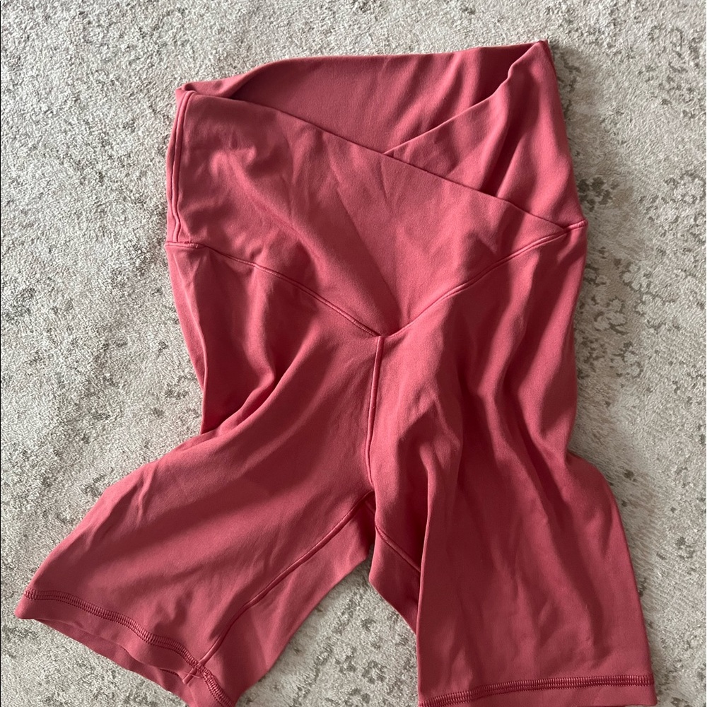AERIE CROSSOVER BIKER SHORTS